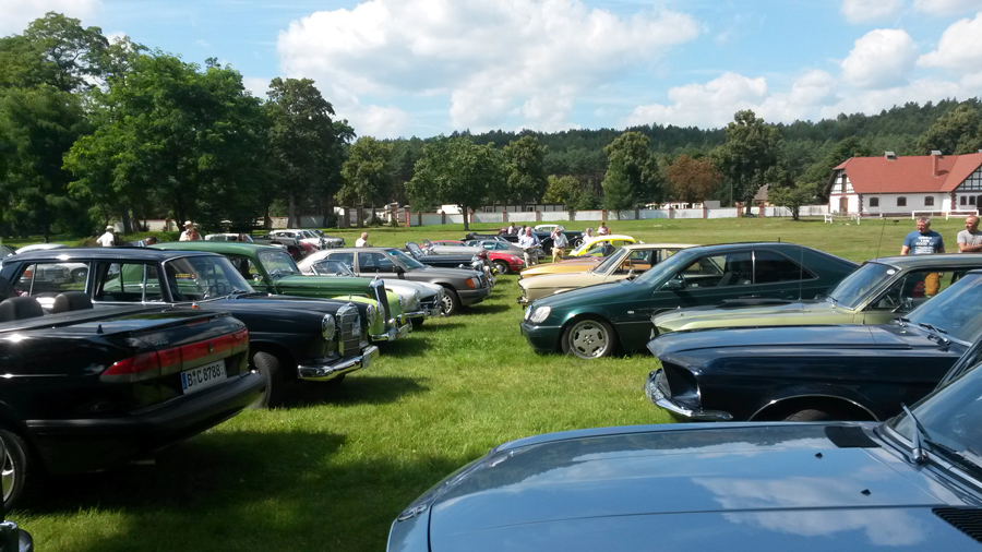 Oldtimer Rallye in Bad Saarow